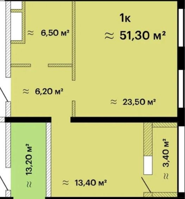 продажа однокомнатной квартиры номер A-173590 в Киевском районе, фото номер 6